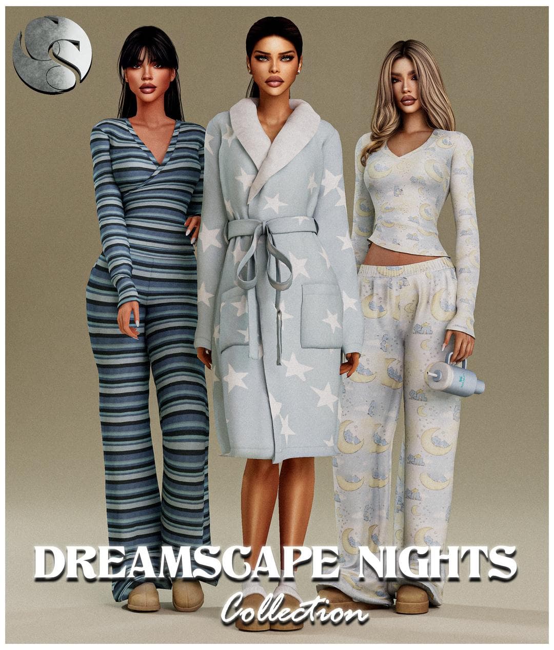 Скриншот мода Пижамная коллекция Dreamscape Nights